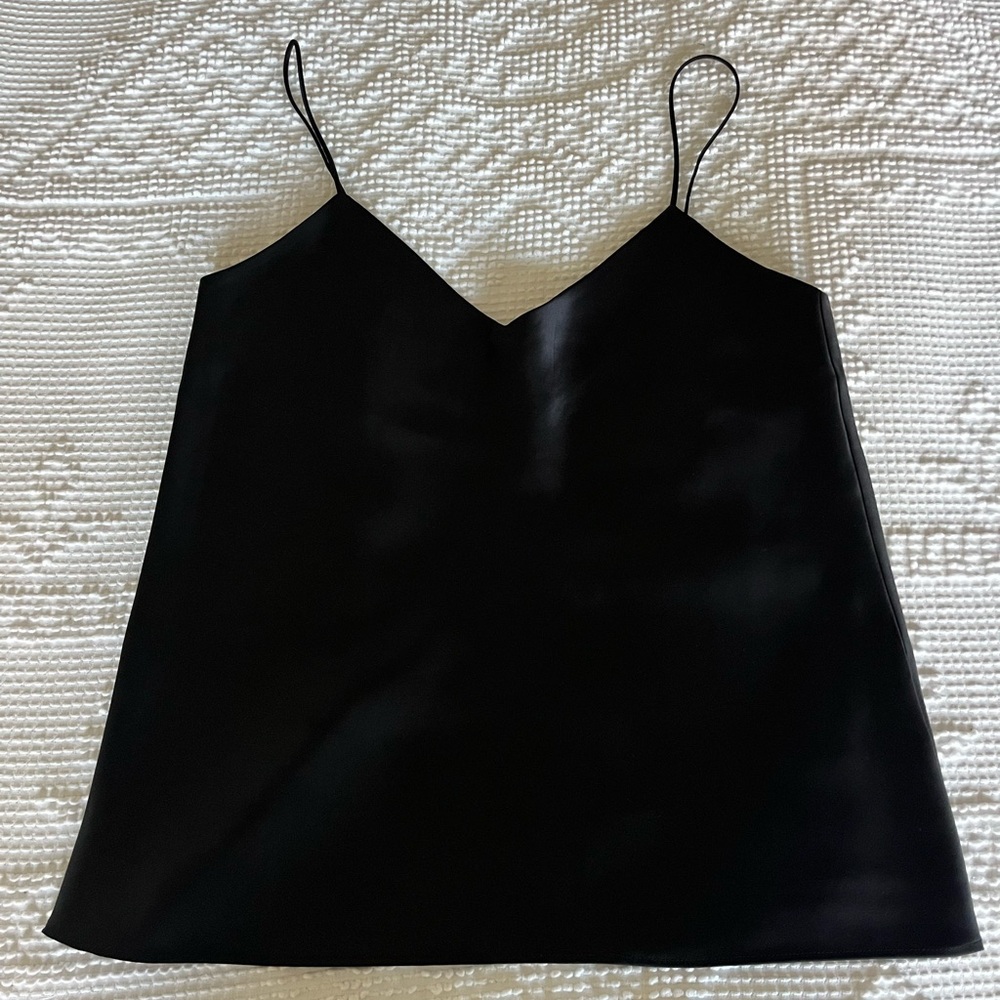 Club Monaco Black Kora Camisole with Spaghetti Straps